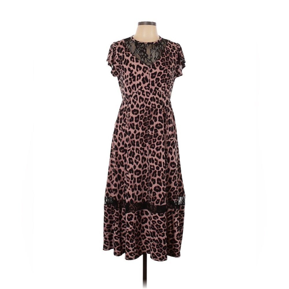 Torrid Studio Knit Leopard Print Dress